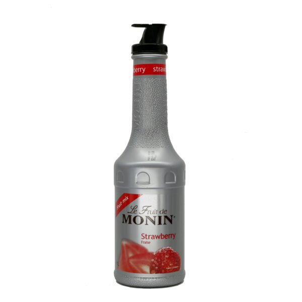 Monin Puree Strawberry Smoothie